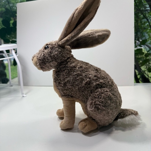 Wild Republic Hare (Jack Rabbit) Stuffed Animal - Picture 3 of 8